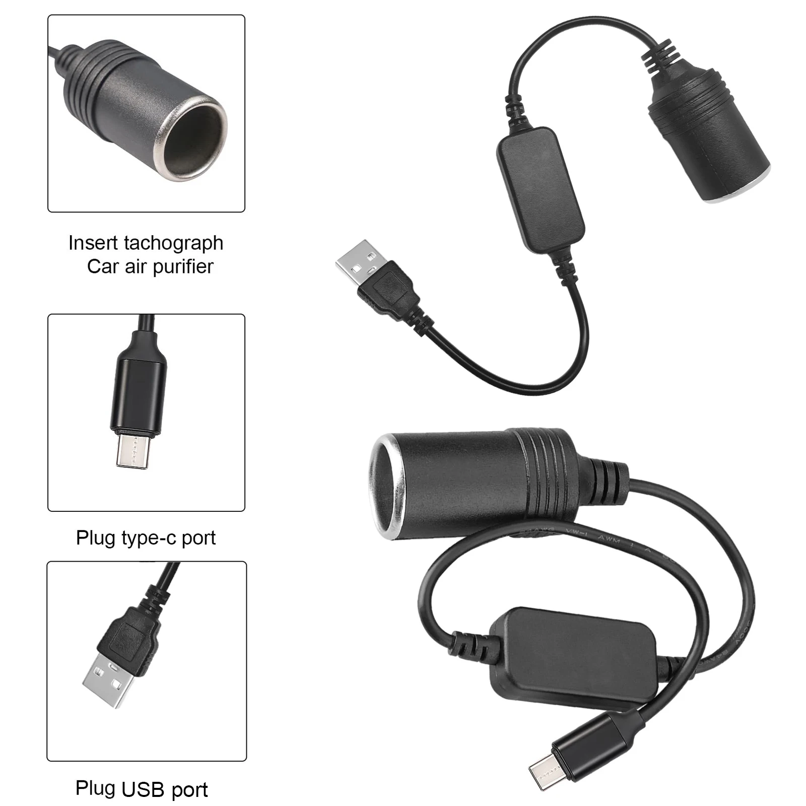 Accessories Experts Vape - 5V To 12V Cigarette Lighter Socket