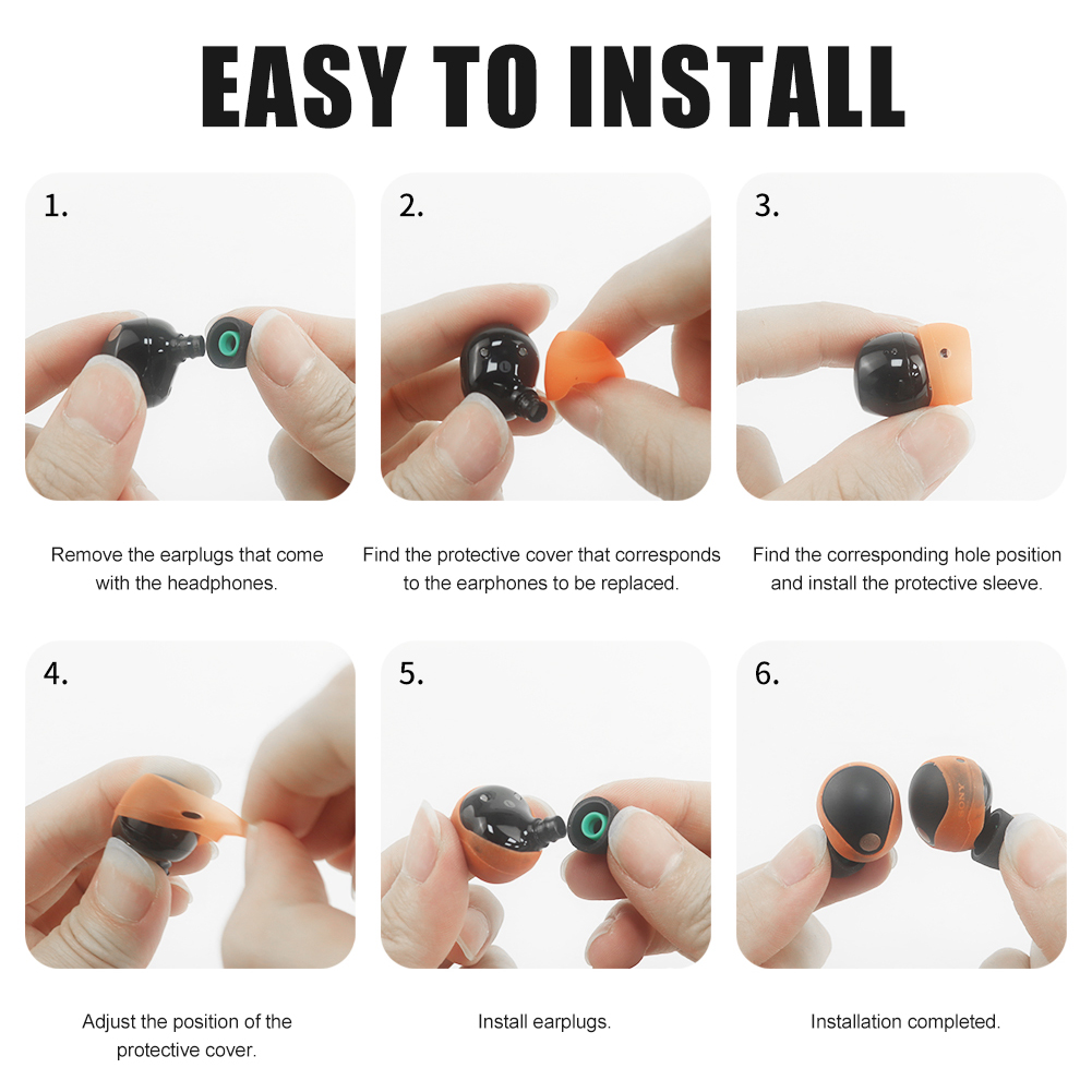 5 Pairs Silicone Ear Tips Cove - đánh giá và giá Sony Headphone Wf-1000Xm5