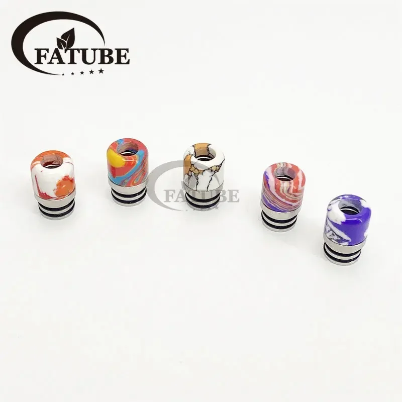 1PC/10PCS 510 Stainless Steel  - đánh giá và giá Drip Tip Resin