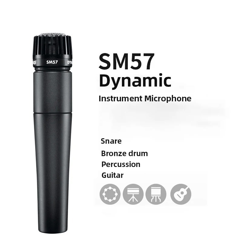 Shure SM57 Instrument Micropho - đánh giá và giá Shure Mic Mv7