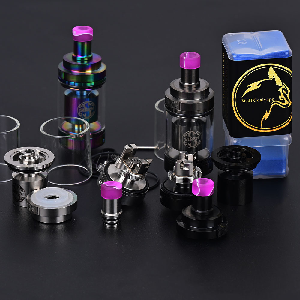 Best Siren V4 Vape RTA 510 dri - đánh giá và giá Vape Coil Replacement