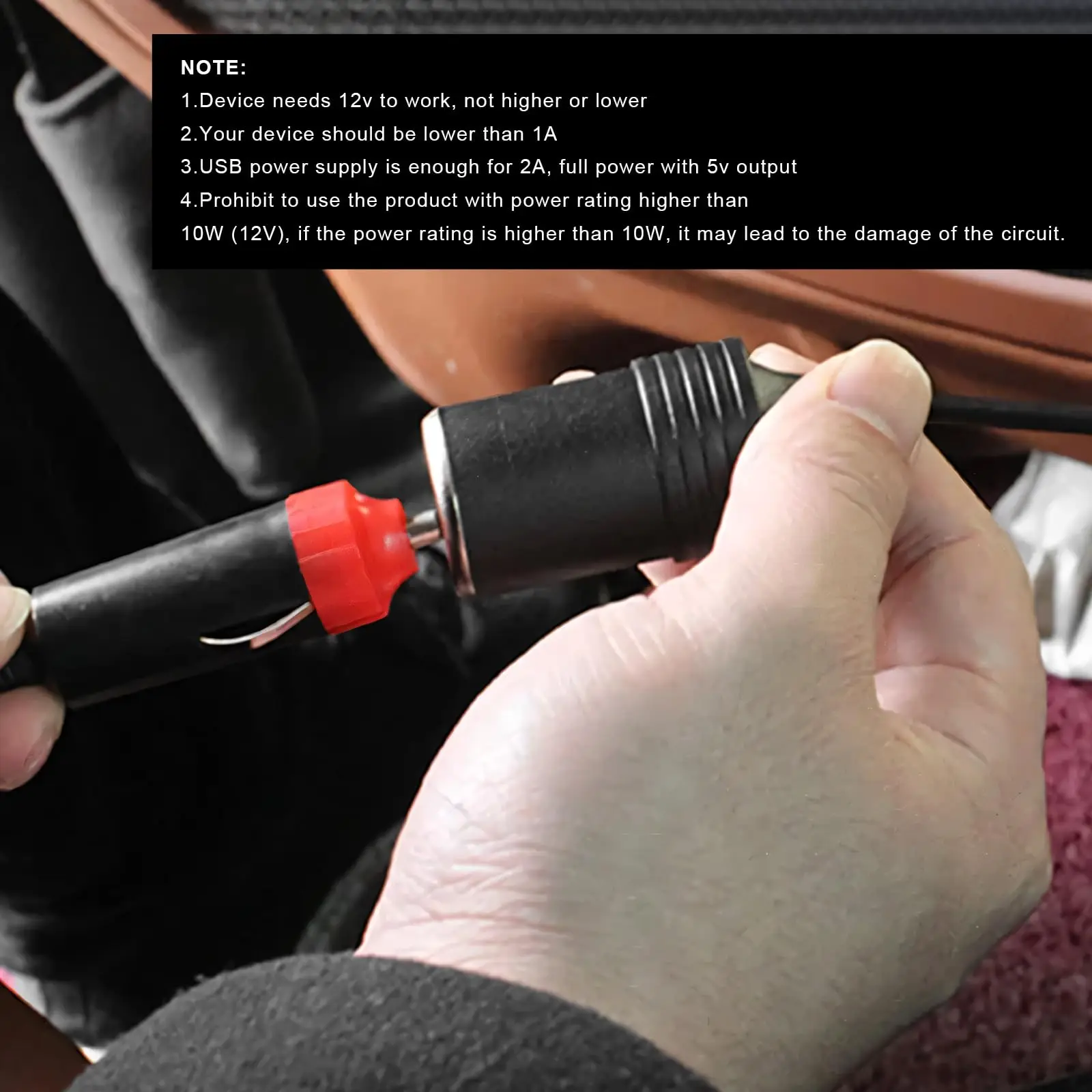 5V To 12V Cigarette Lighter So - đánh giá và giá Accessories Experts Vape