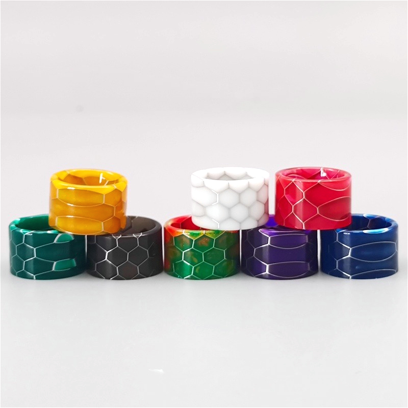 1PC Snake Skin Resin Push-in D - đánh giá và giá Drip Tip Resin