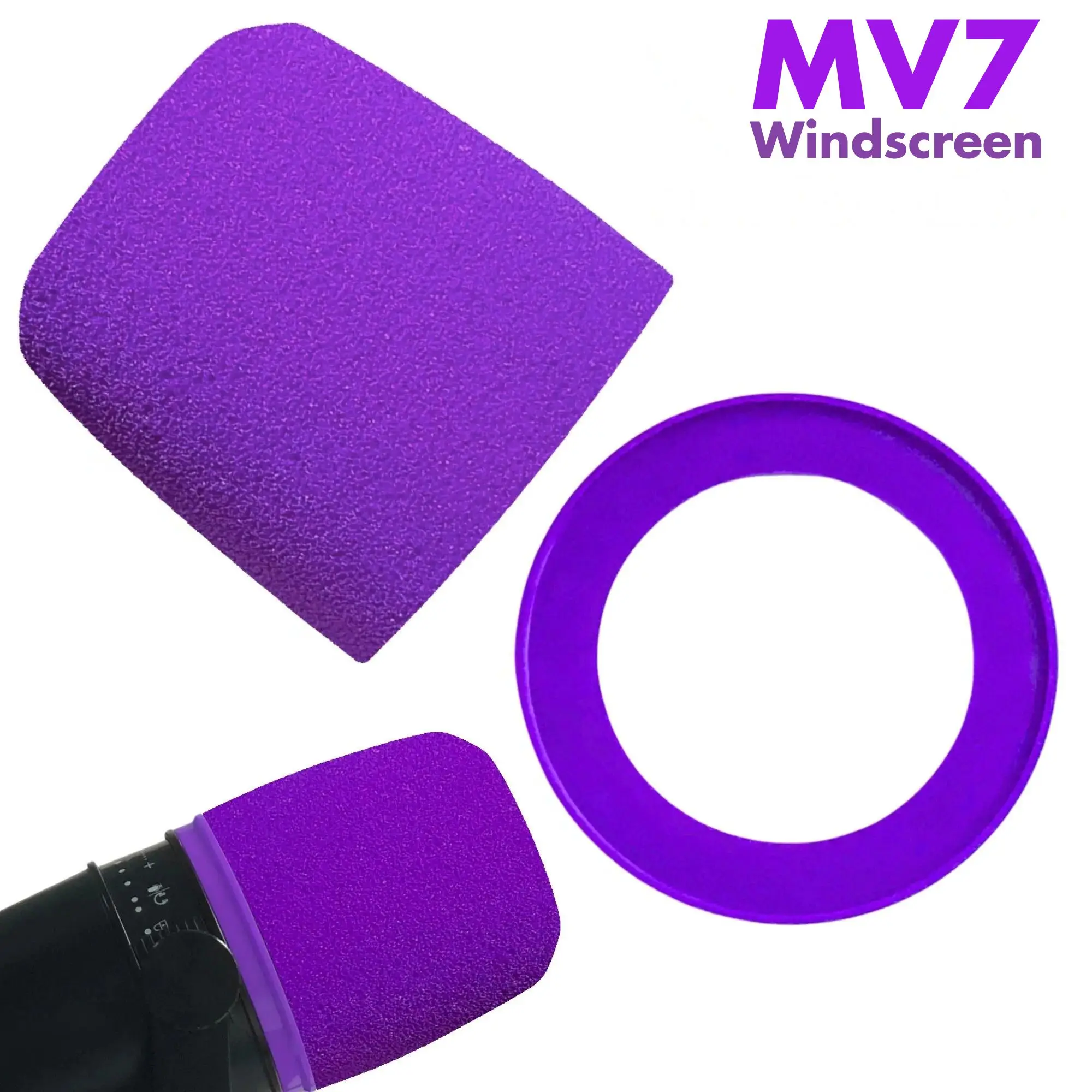 MV7 Foam for Shure MV7, MV7i,  - đánh giá và giá Shure Mic Sm7B