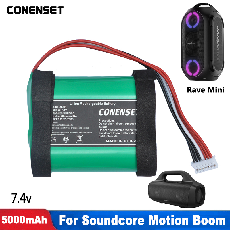 5000mAh PA23 7.4V Battery For  - đánh giá và giá Anker Speaker Soundcore Mini