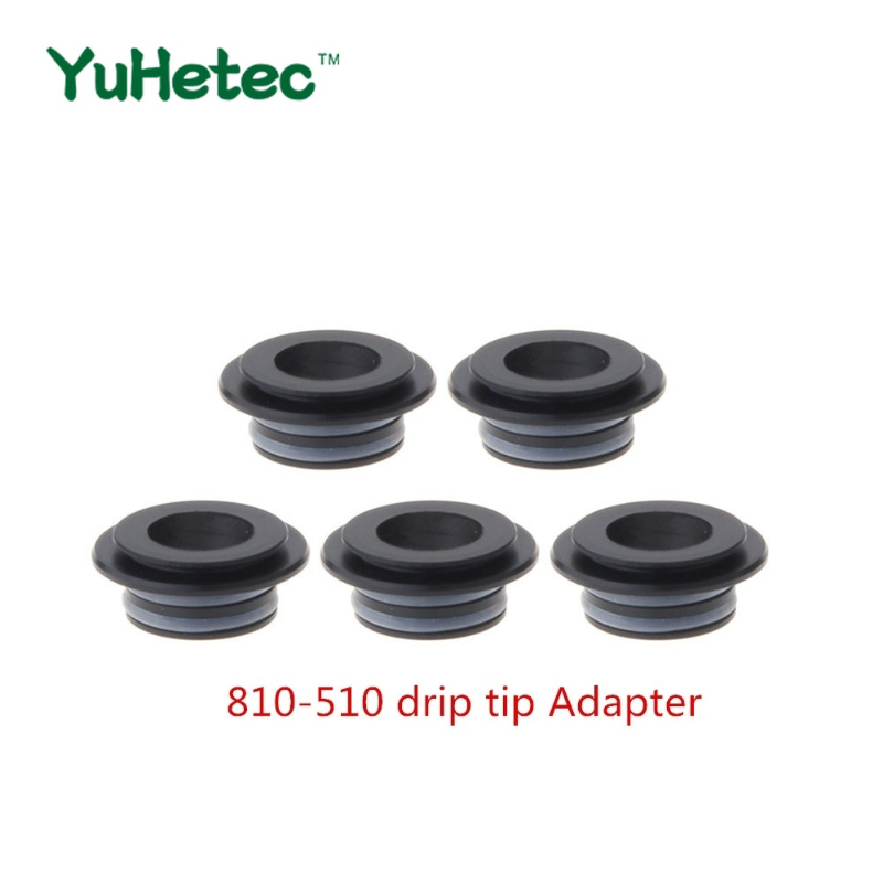5 Chiếc YUHETEC 810 Đến 510 PO - đánh giá và giá Drip Tip Resin