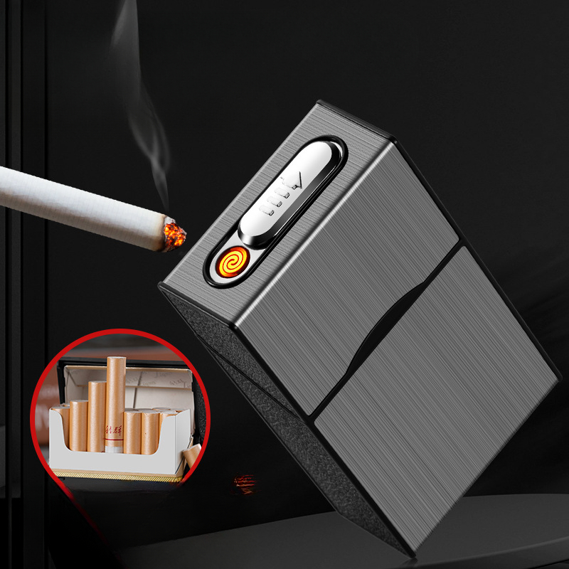 2 In 1 20 Cigarette Case Light - đánh giá và giá Accessories Experts Vape