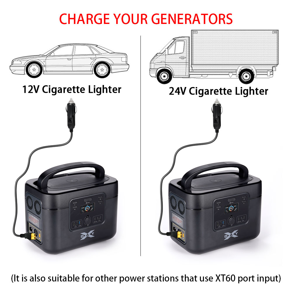 XT60 16AWG Plug Car Cigarette  - đánh giá và giá Accessories Experts Vape